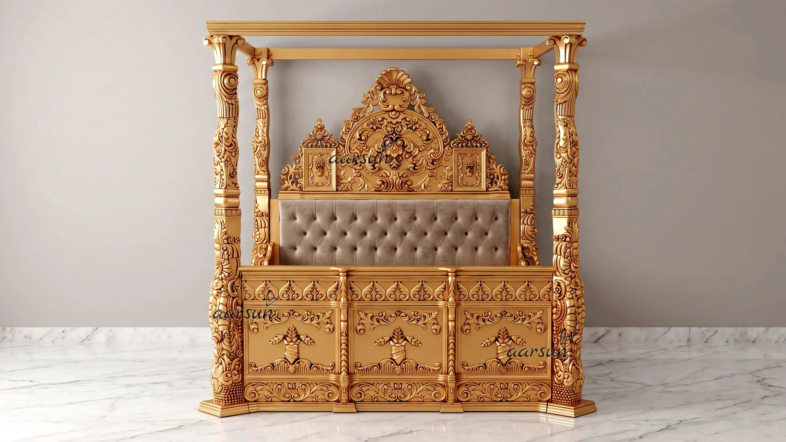 Truly Majestic Poster Bed in Solid Wood