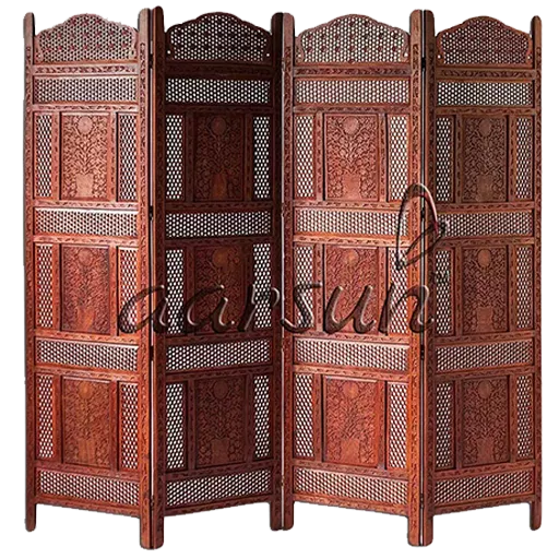 Royal Sheesham Wood Partition Design - Aarsun Woods