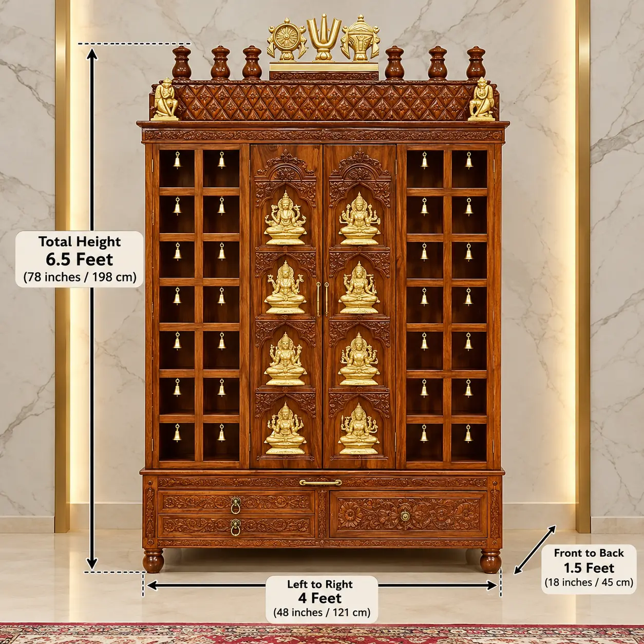 Ashtalakshmi Temple Design 8 Forms - Image 6