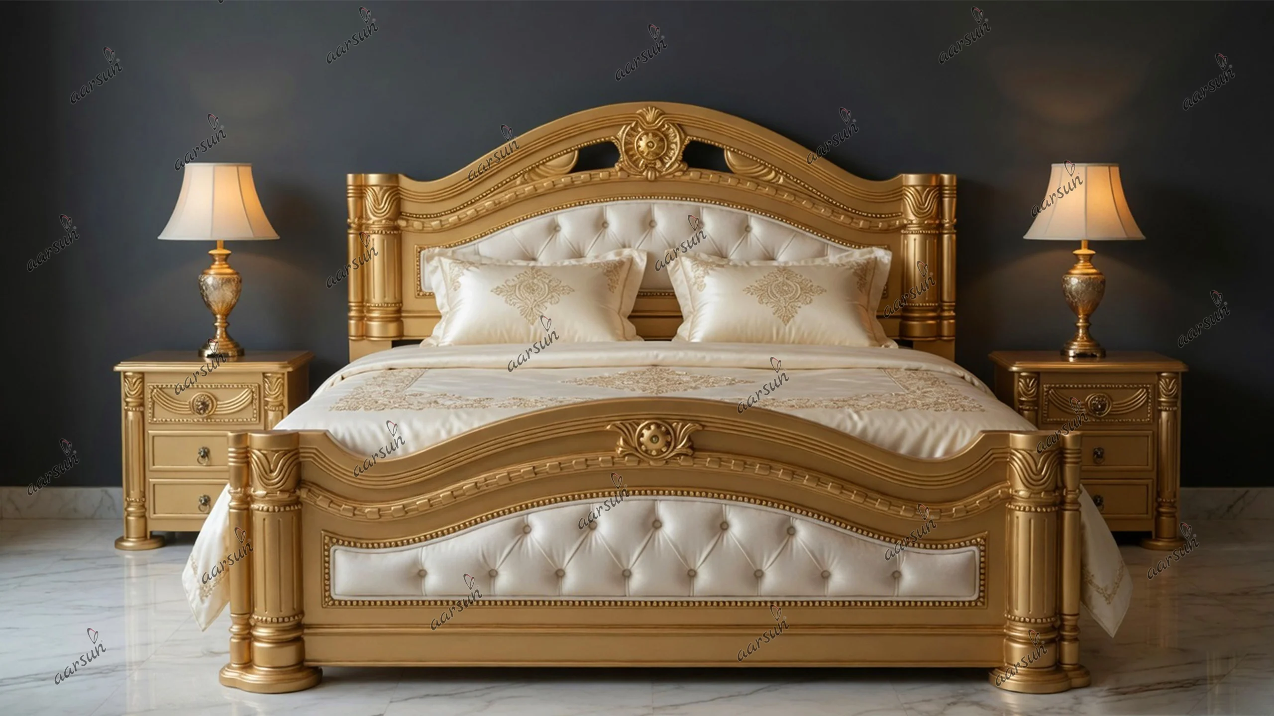 King Size Luxury Bed top design best price