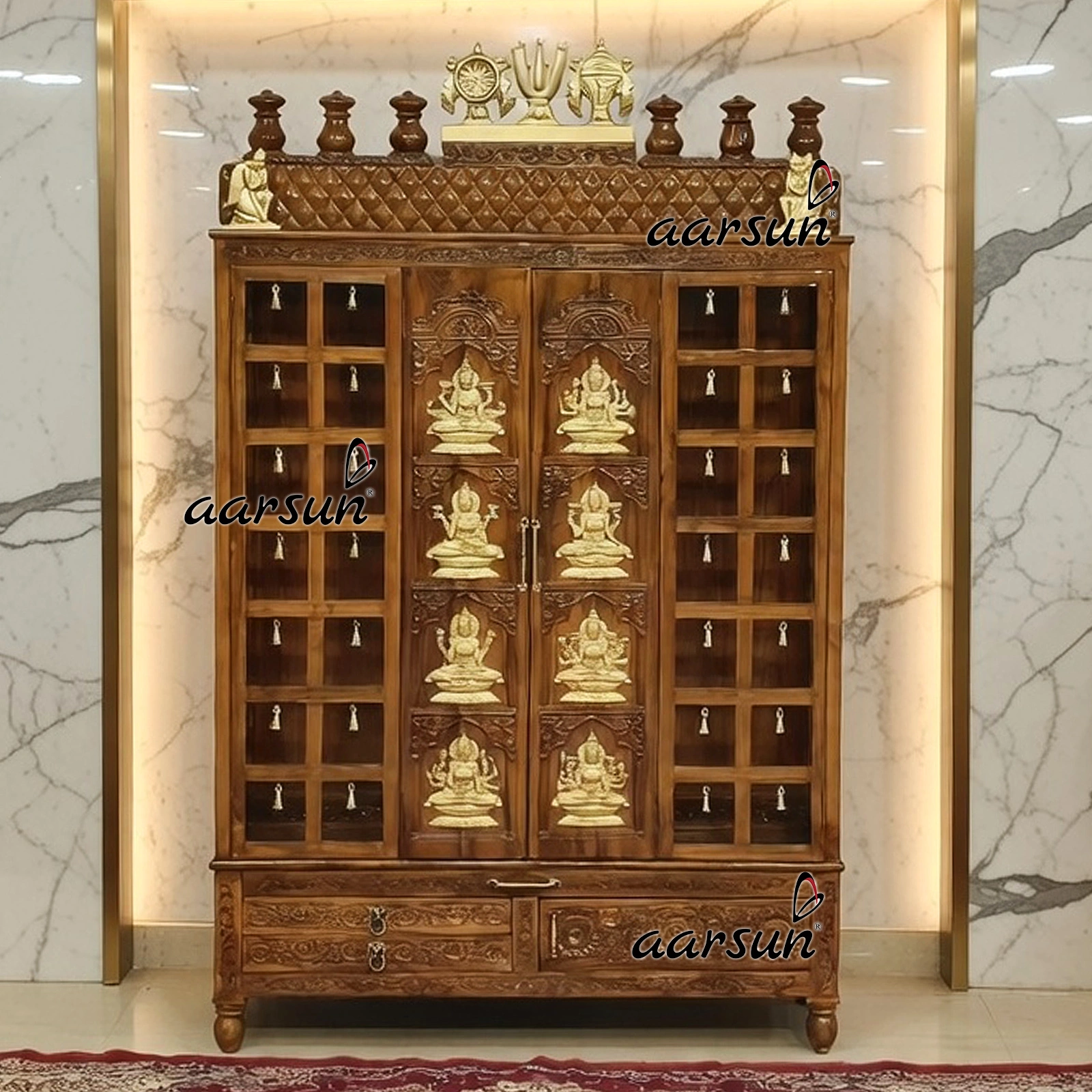 Maa Lakshmi 8 Forms Temple Design