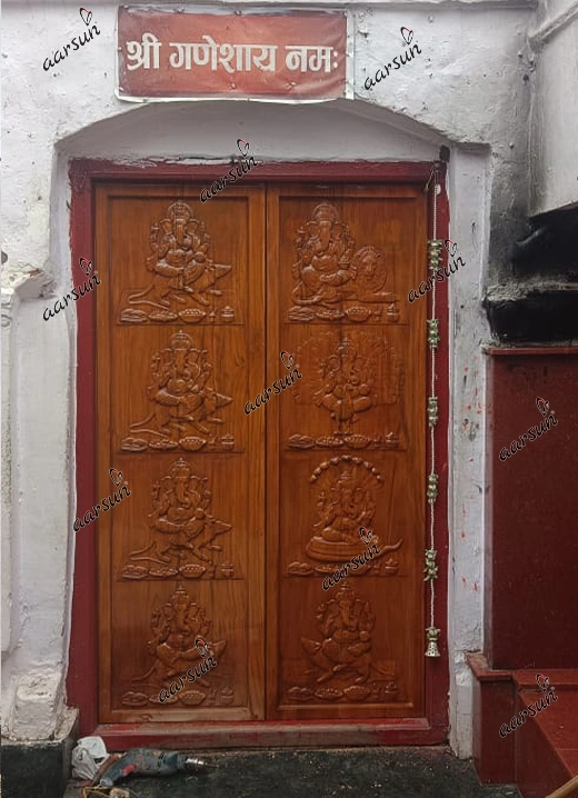 Ashtavinayak Door Design for Hindu Temples