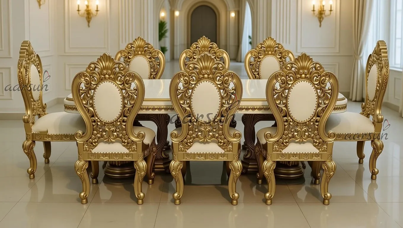 Luxury Dining Table Set by Aarsun