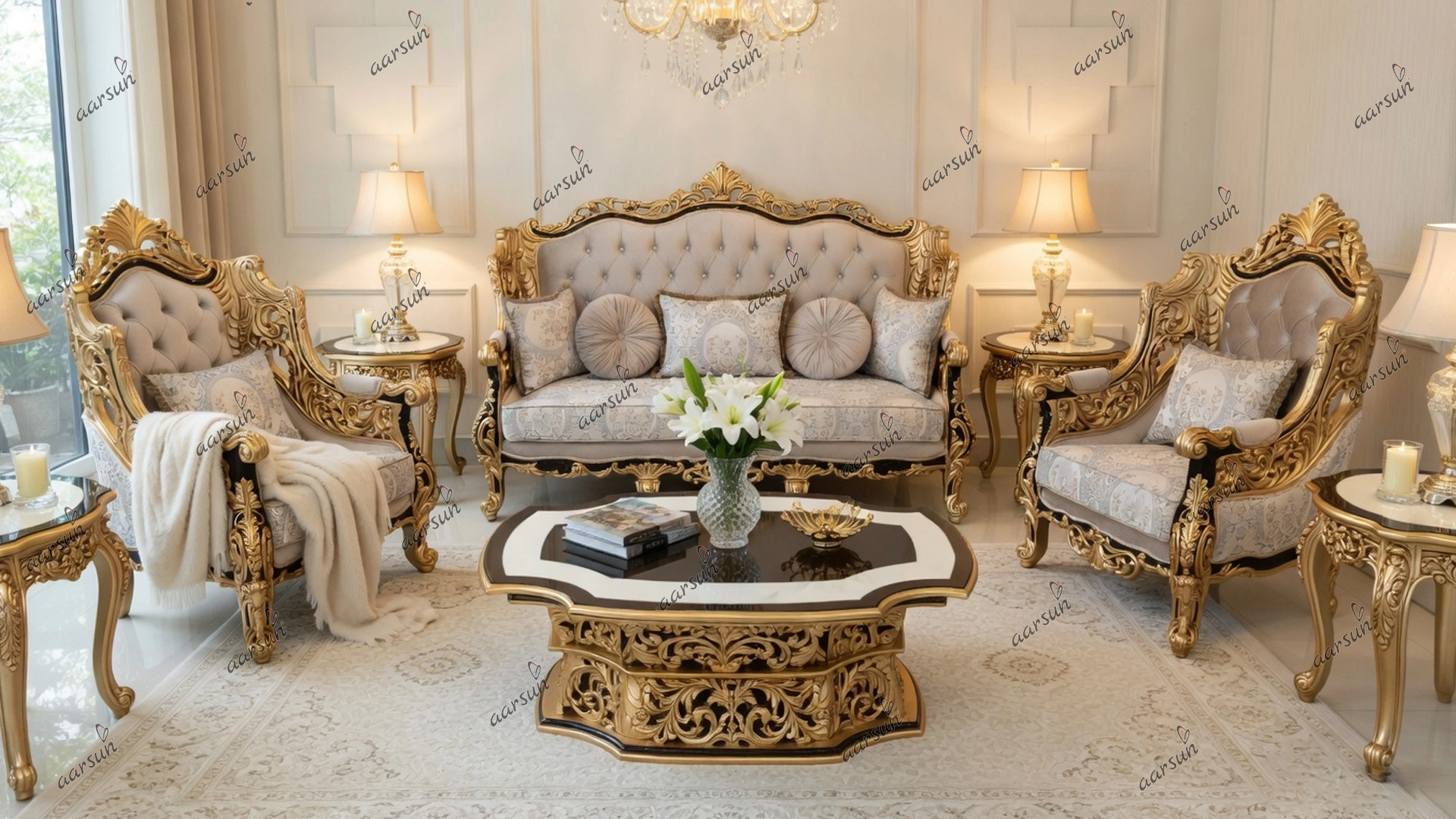 Designer Royal Concept Sofa Set