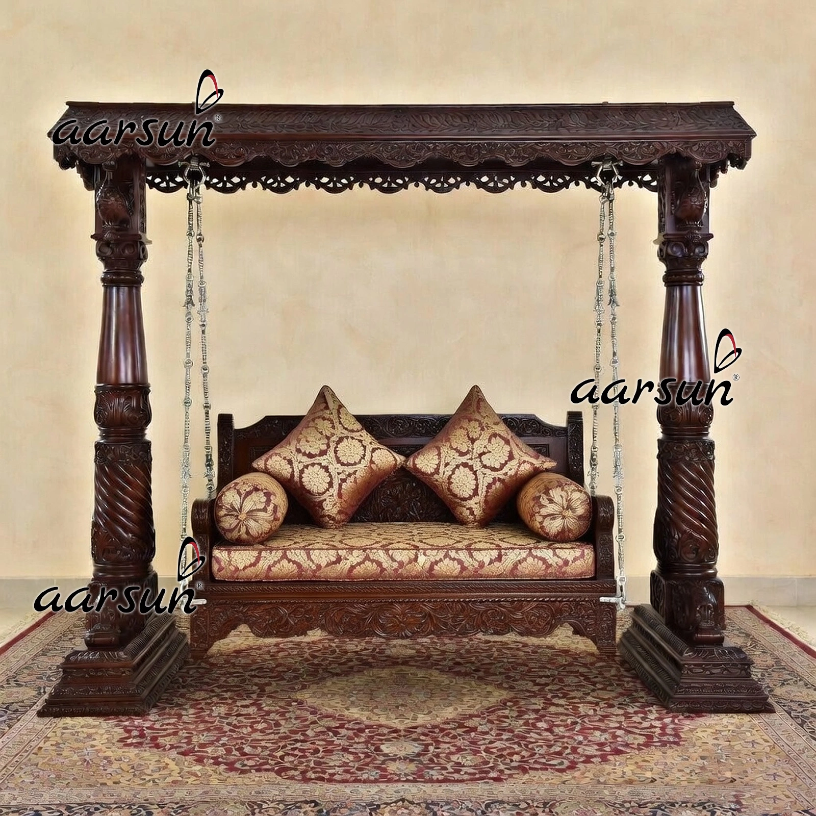 Best Quality Wooden Royal Swing - Image 2