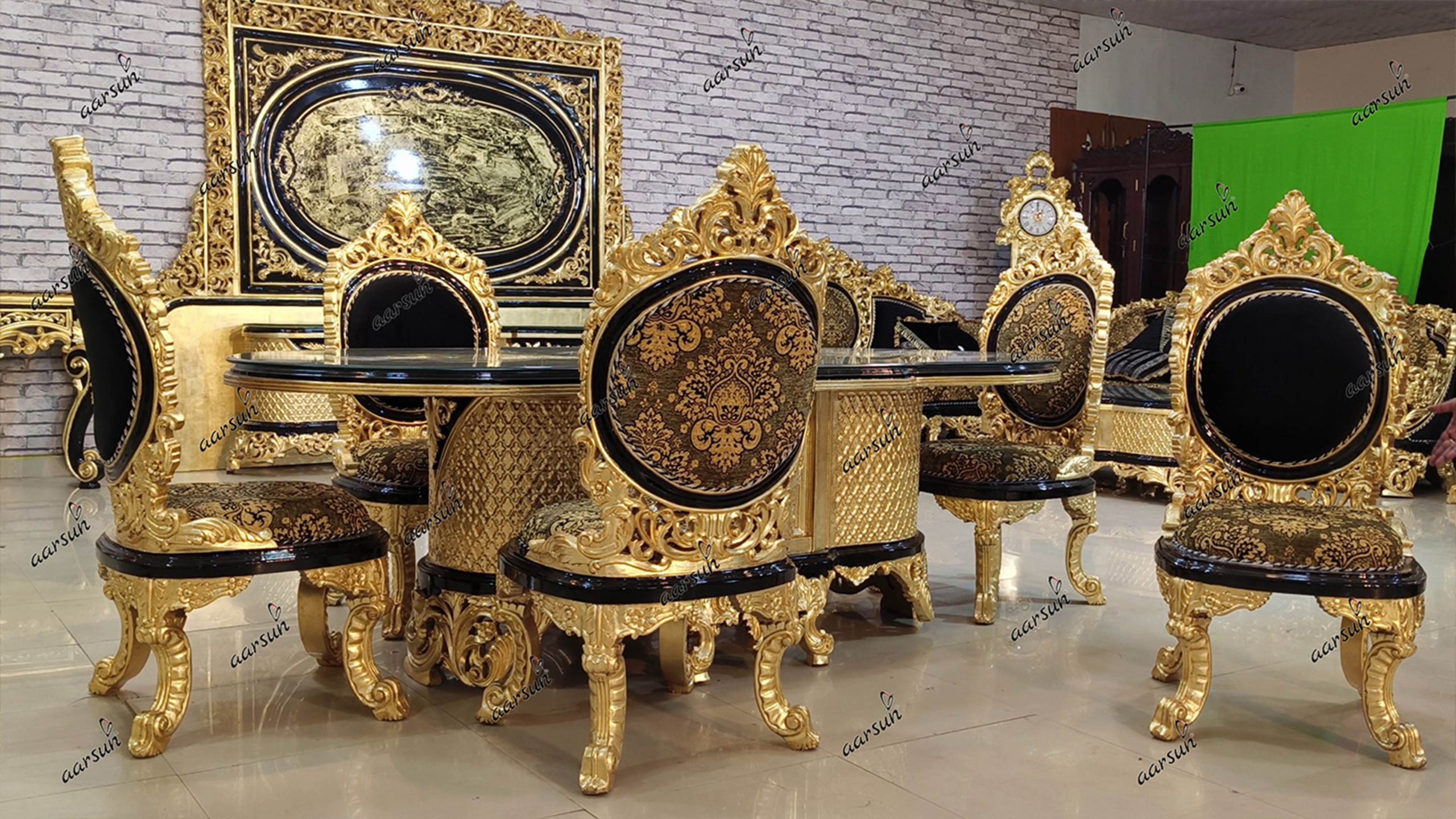 Handcrafted Royal Dining Table – Exclusive Premium Design - Image 4