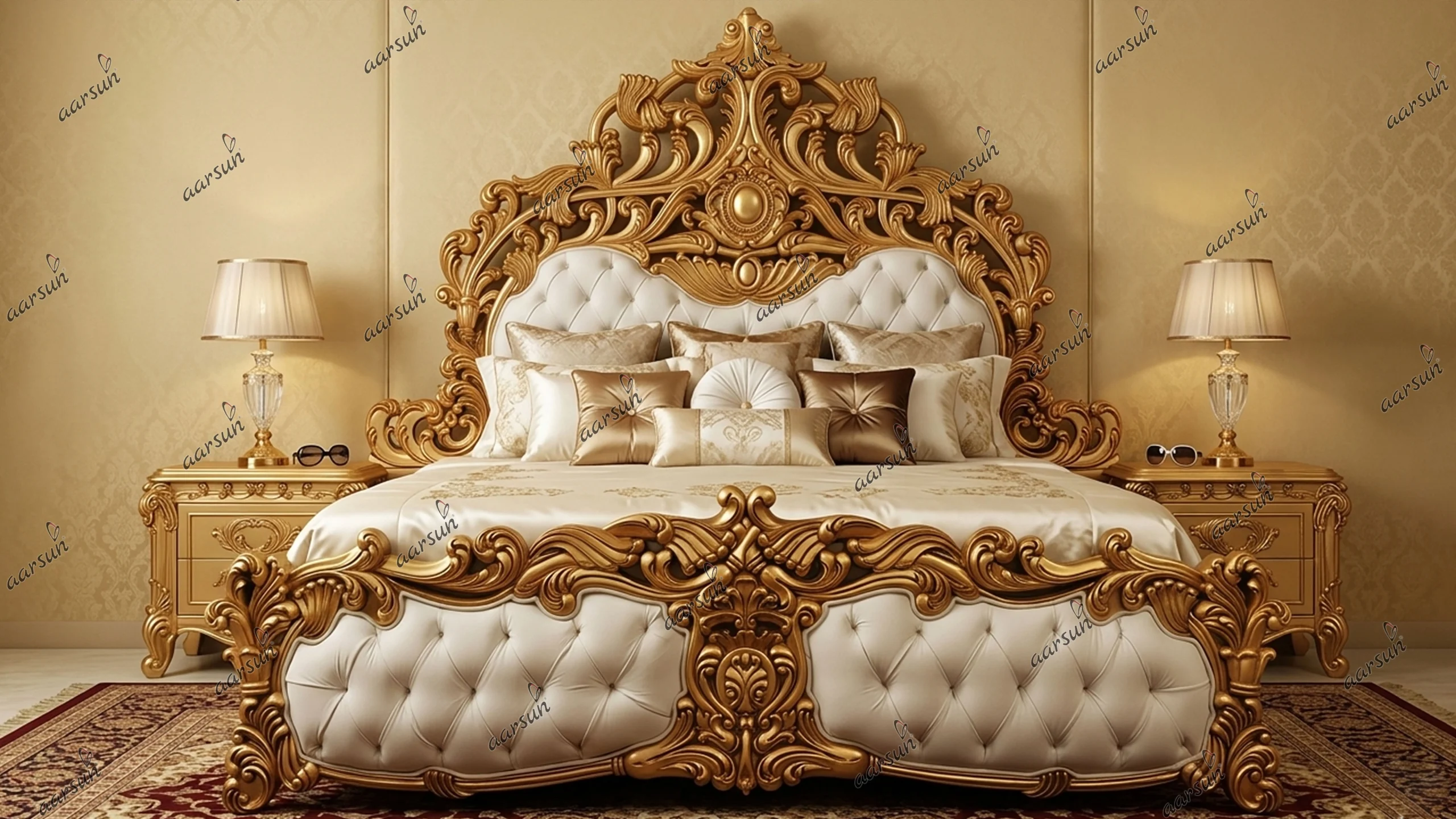 Master Bedroom top designer bed Classy Model