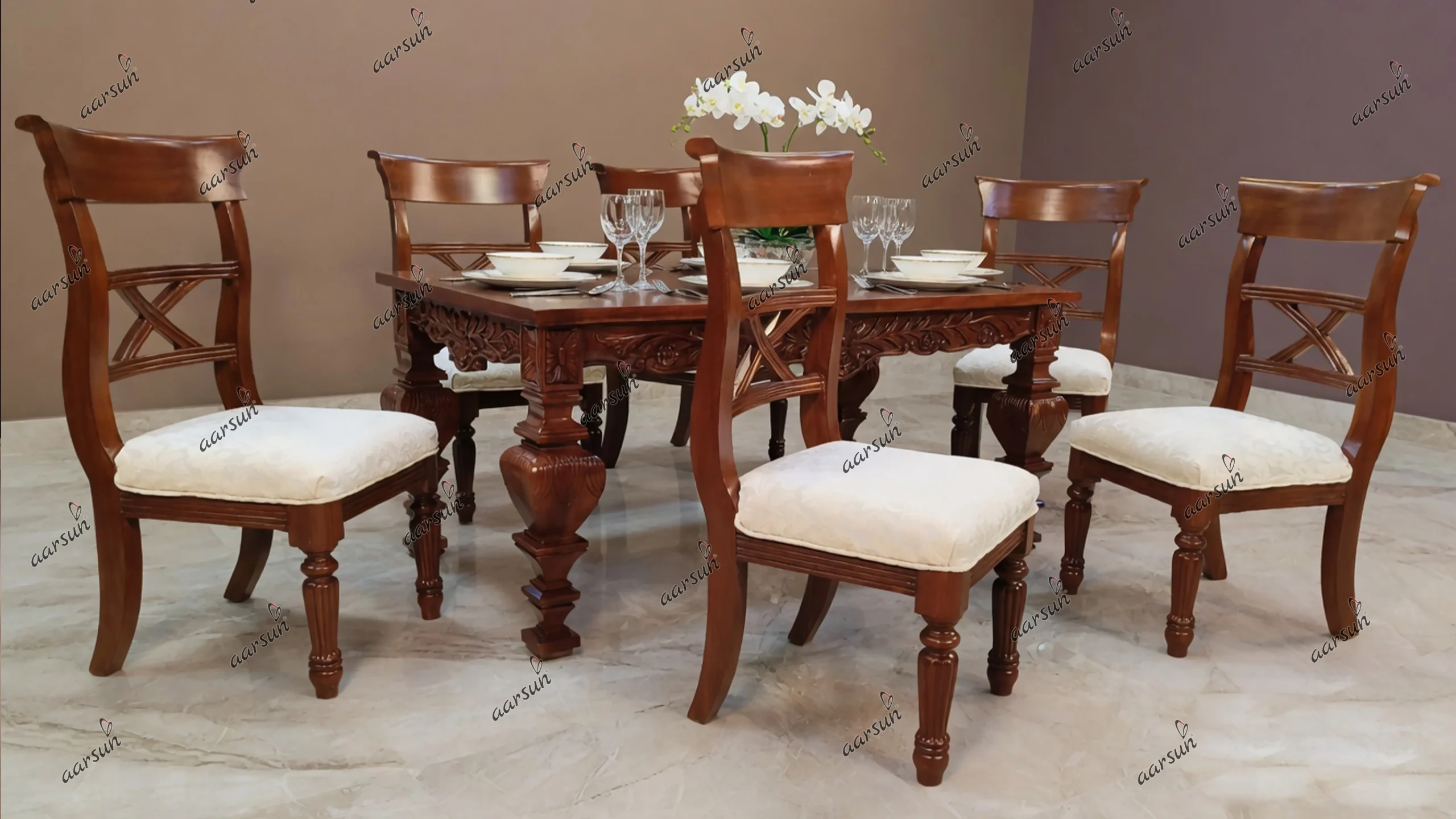 Mid-Century Dining Table Set