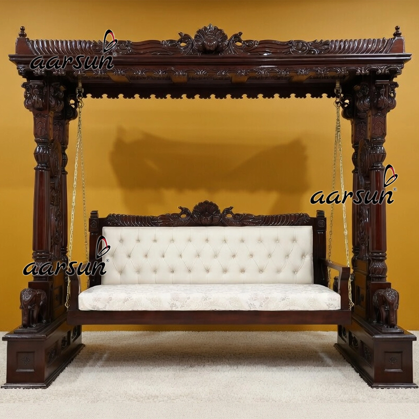 World’s First Grand Wooden Jhula – A Monumental Masterpiece of Craftsmanship