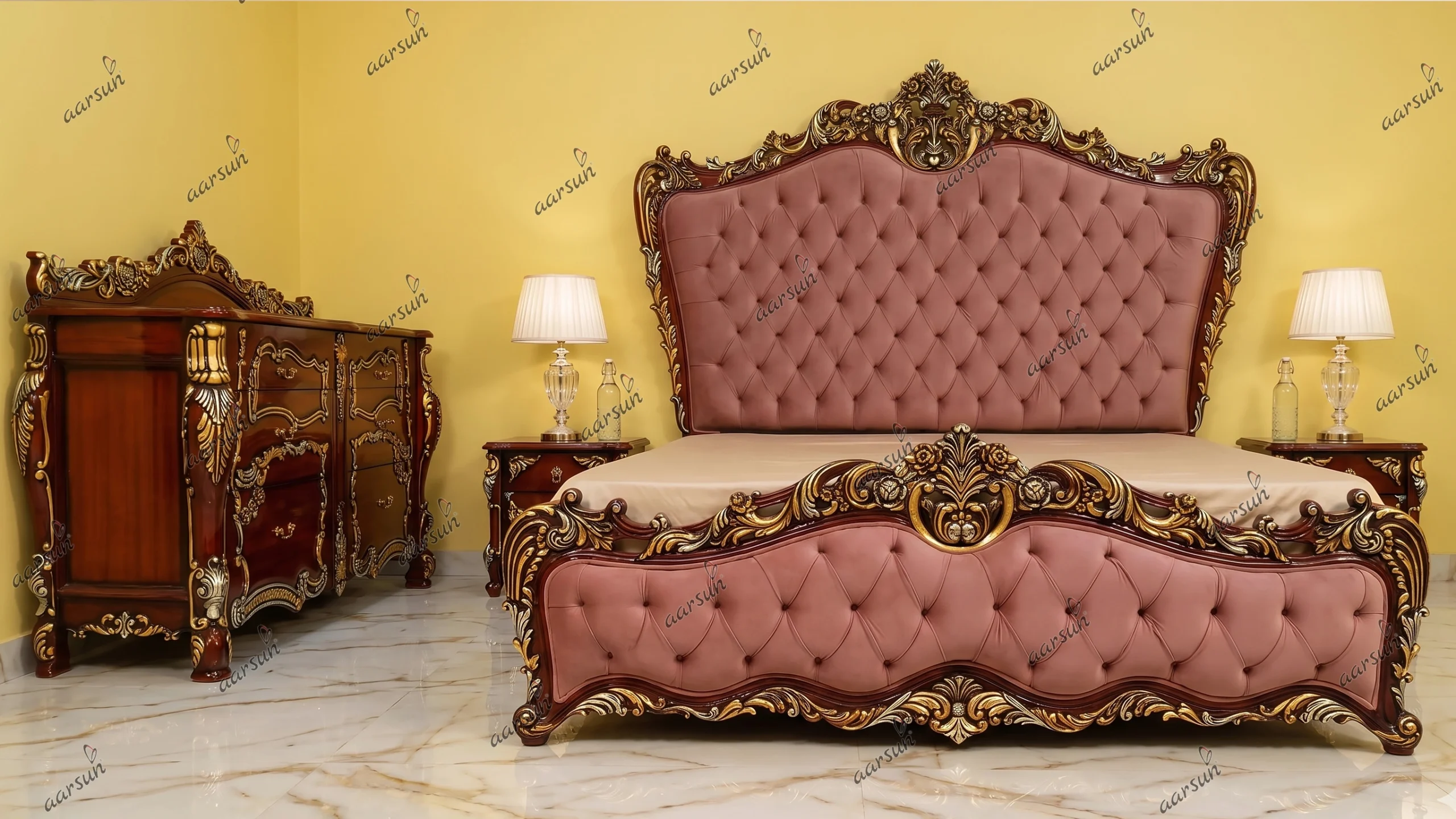 Classical Bedroom Set for Royal Homes