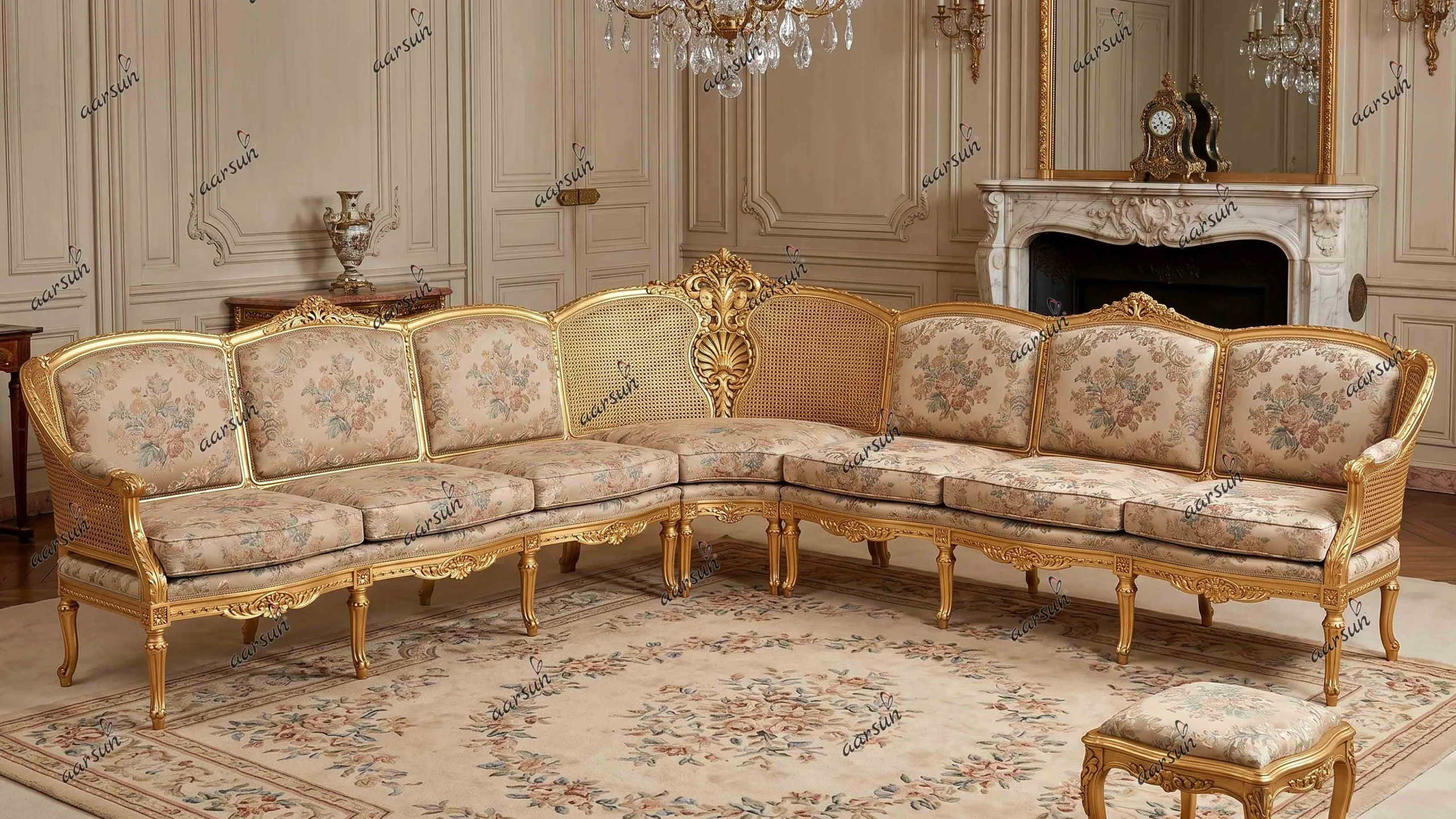 Comfortable Handmade Corner Sofa for Daily Use