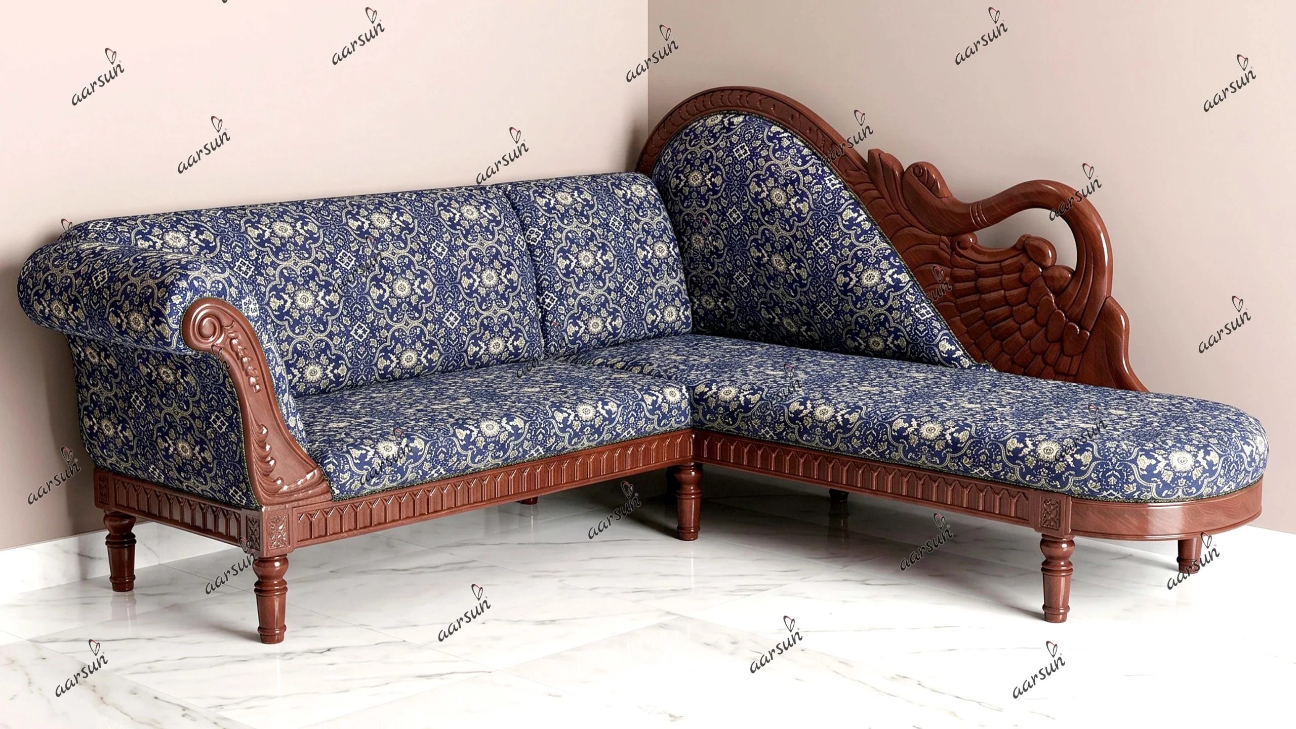 Designer Stylish L-Shape Sofa Design