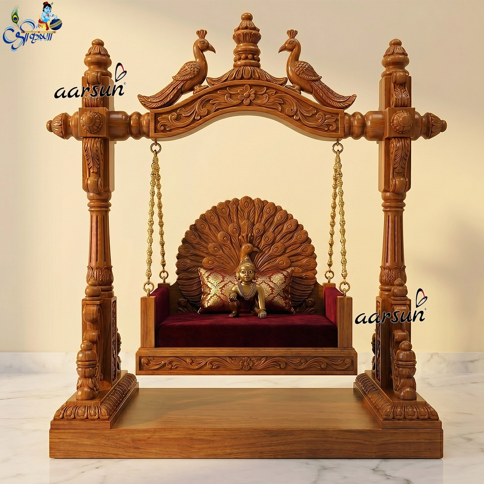 Handcrafted Bal Gopal Palna Jhula