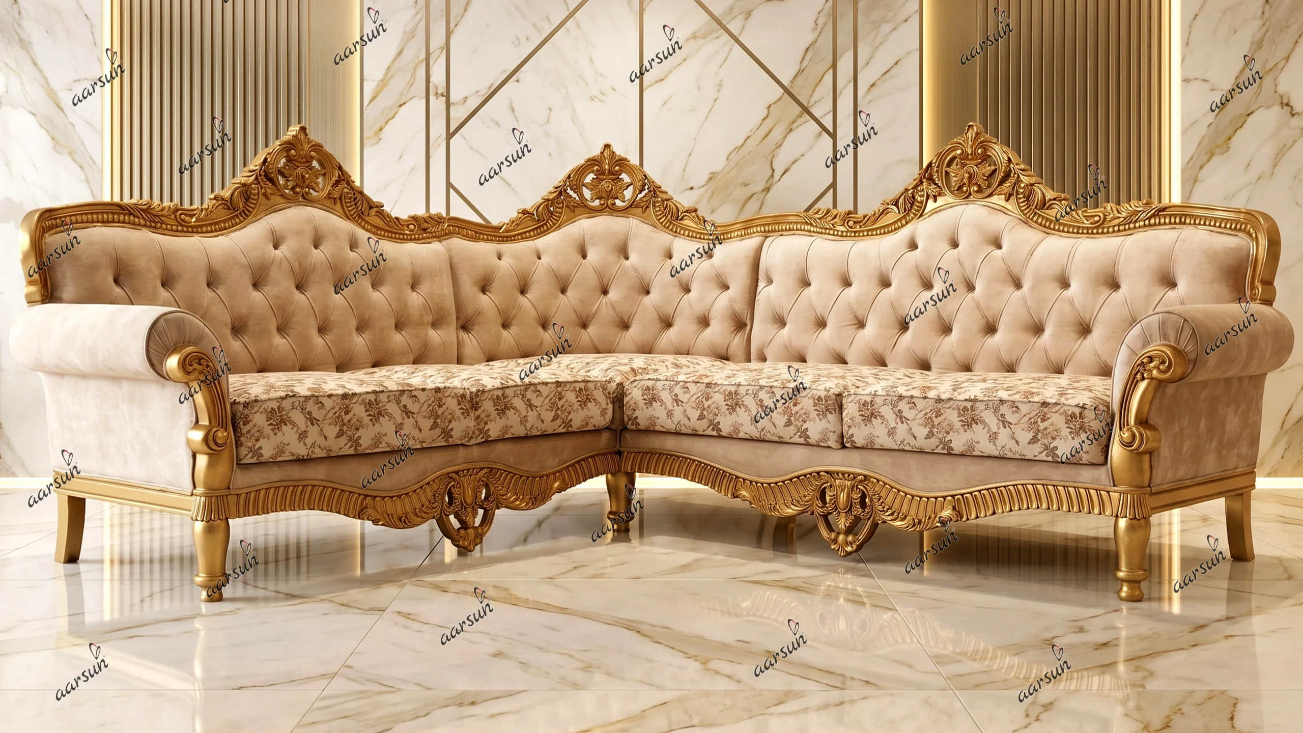 High-End L Shape Couch Collection