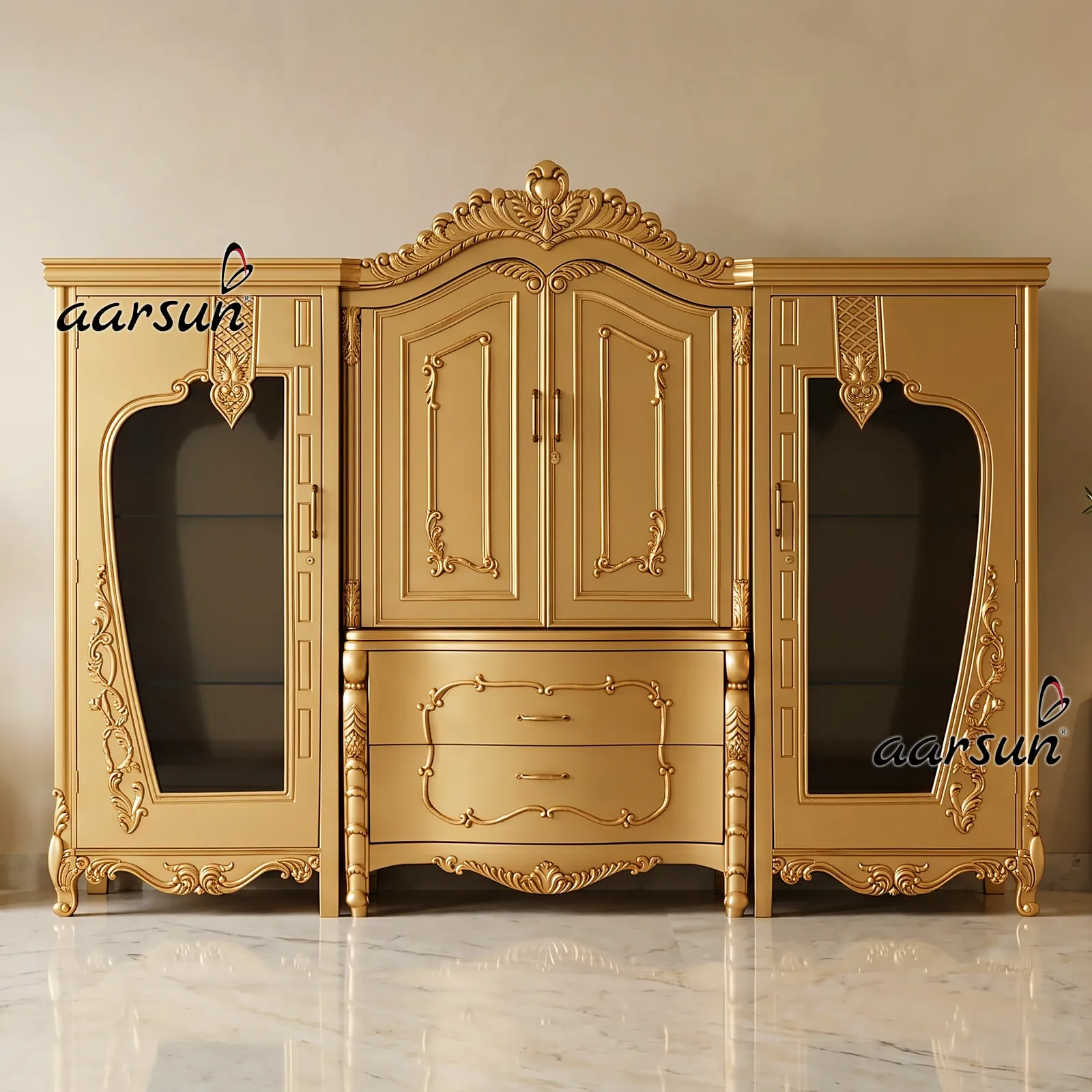 Luxurious Designer Wardrobe for Royal Homes