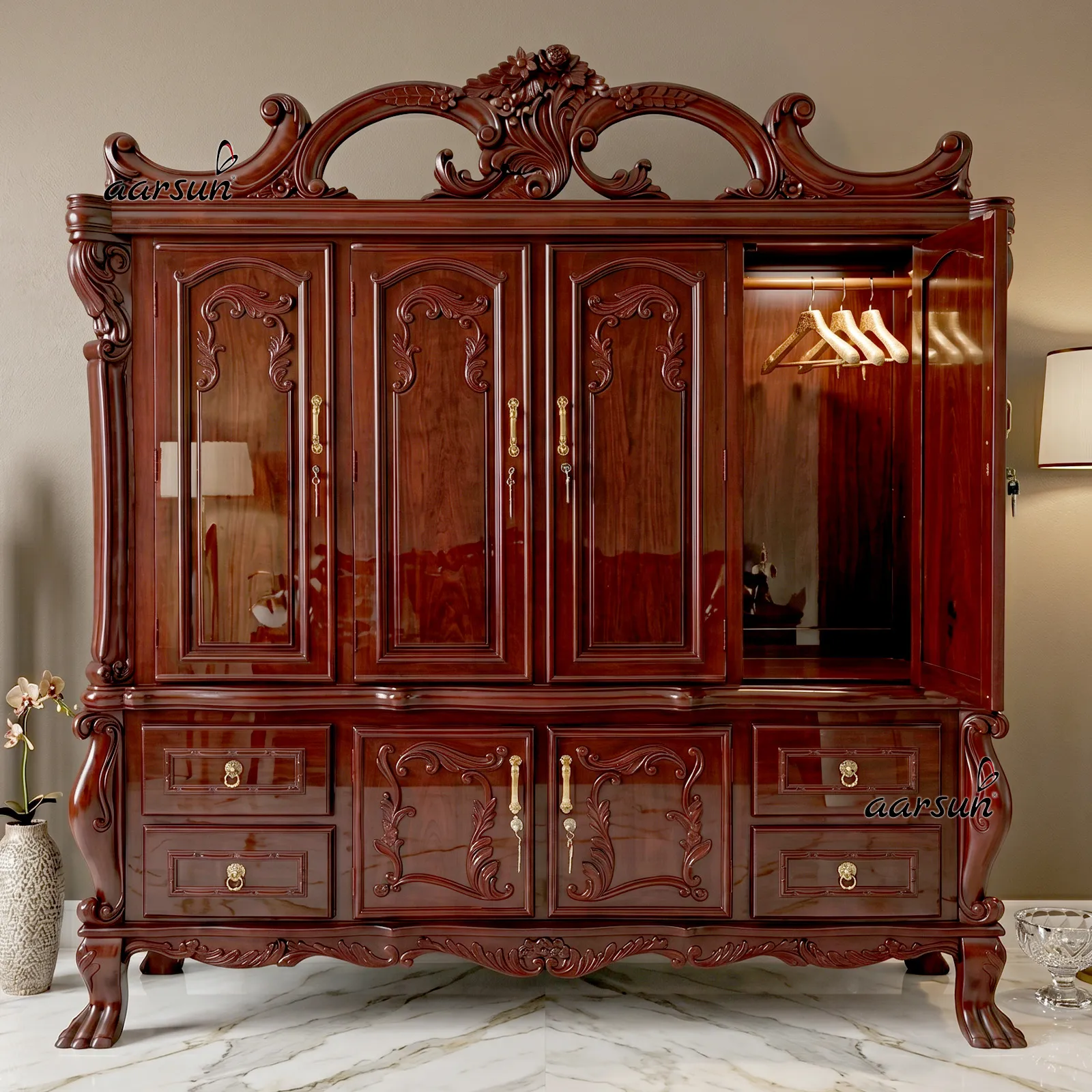 Premium Wooden Wardrobes Online