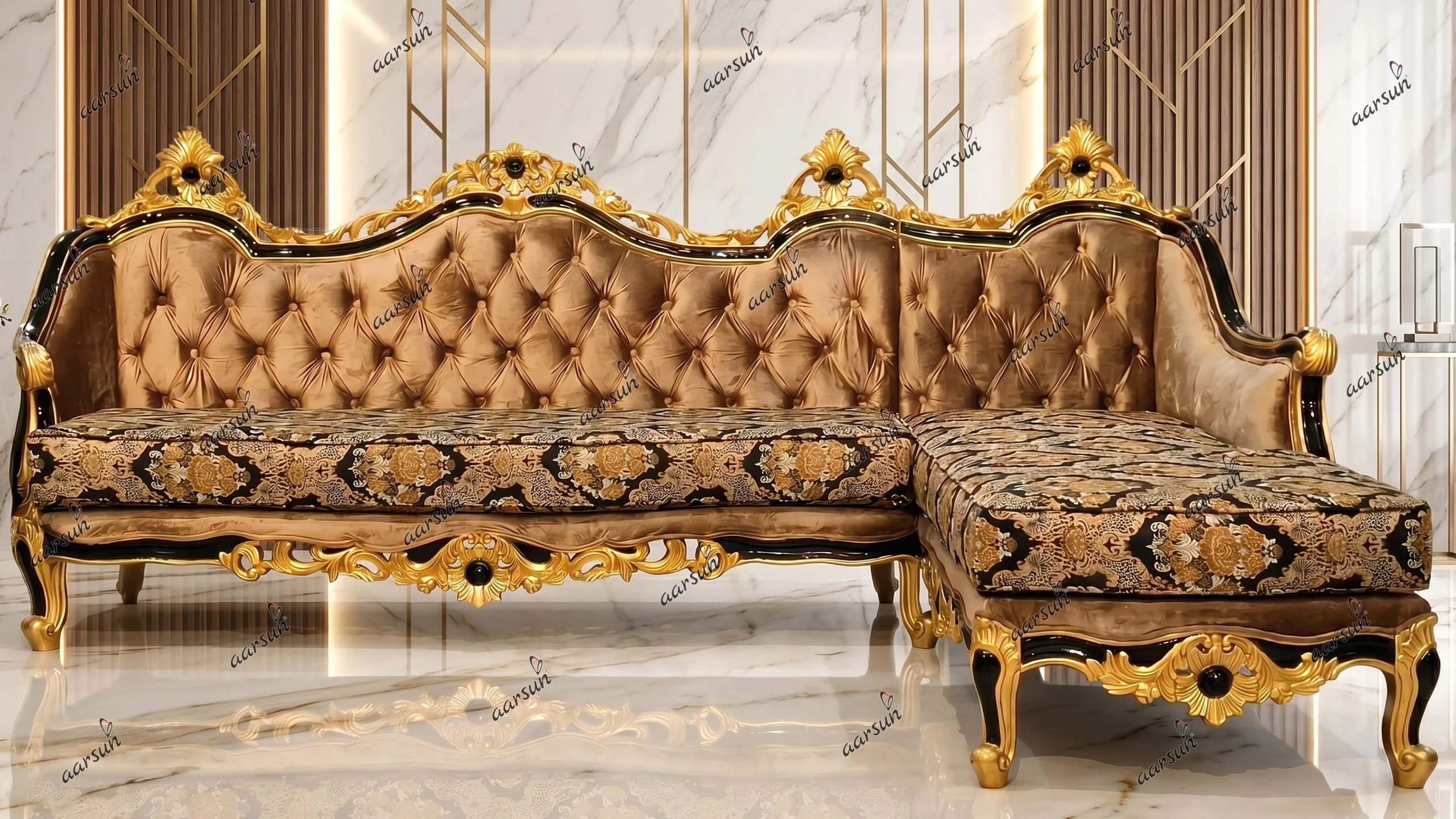 Stylish L Shape Sofa Set Online