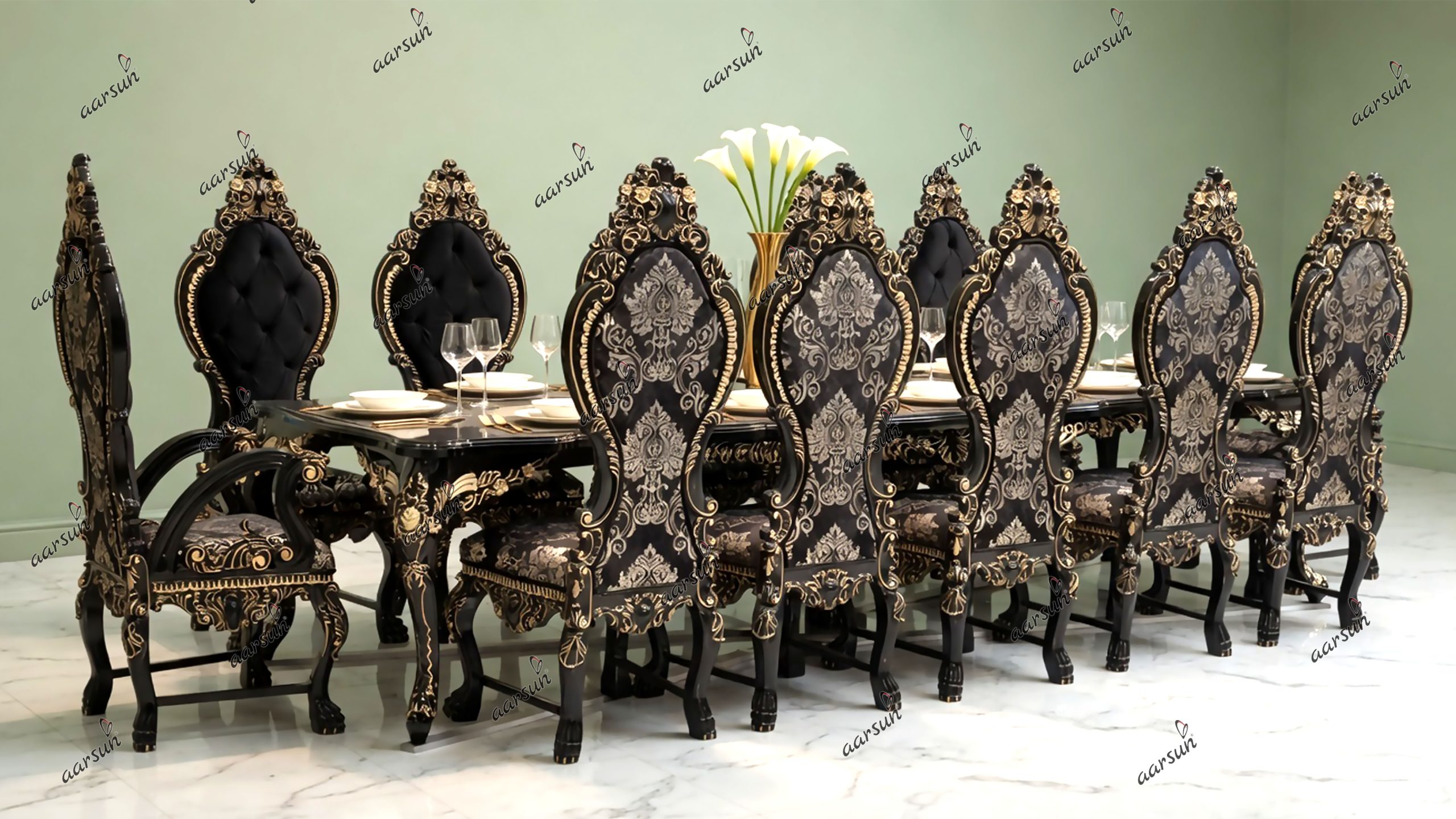 Ultra Luxury Masterpiece Dining Set Design