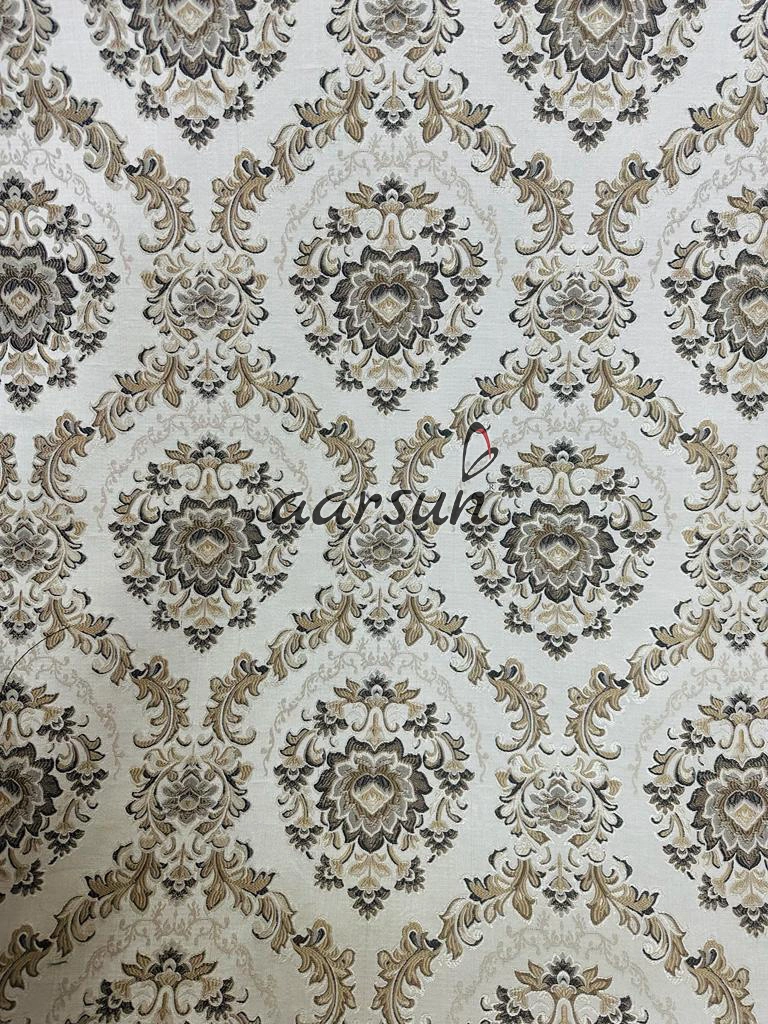 Antique Heritage Medallion Sofa Upholstery Fabric