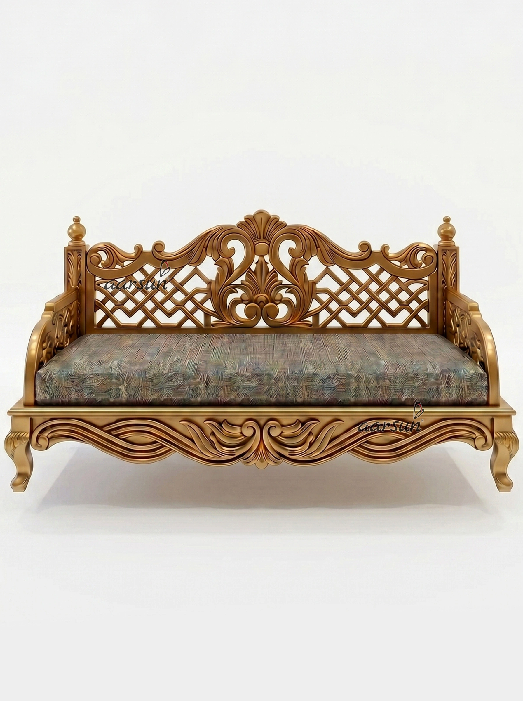 Solid Wood Hanging Swing Seat for Home Decor - Image 4