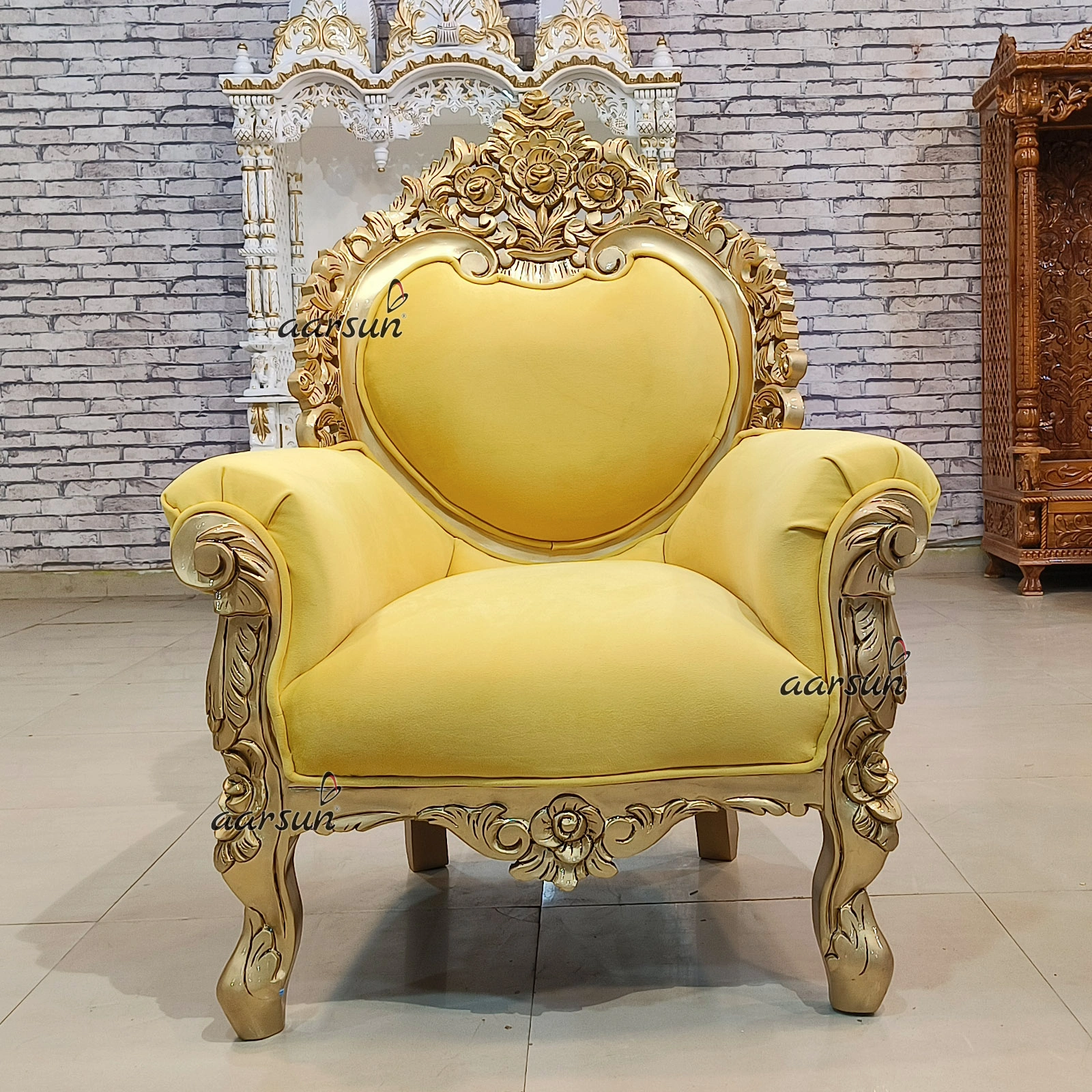 Guru ji Chair with Traditional Craftsmanship - Image 6
