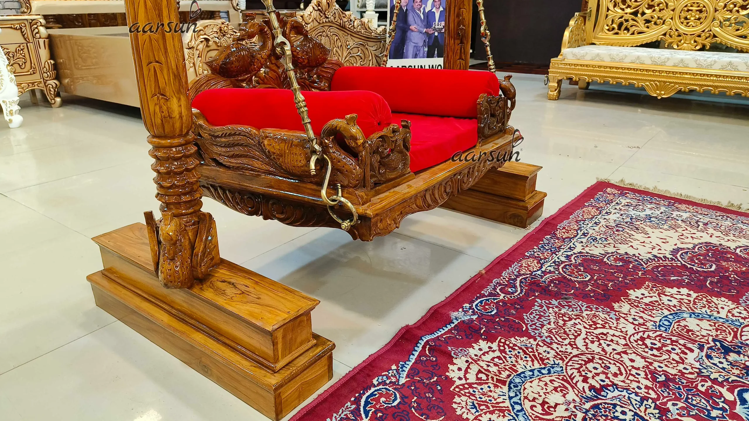 Janmashtami Special Wooden Thakur Ji Jhula