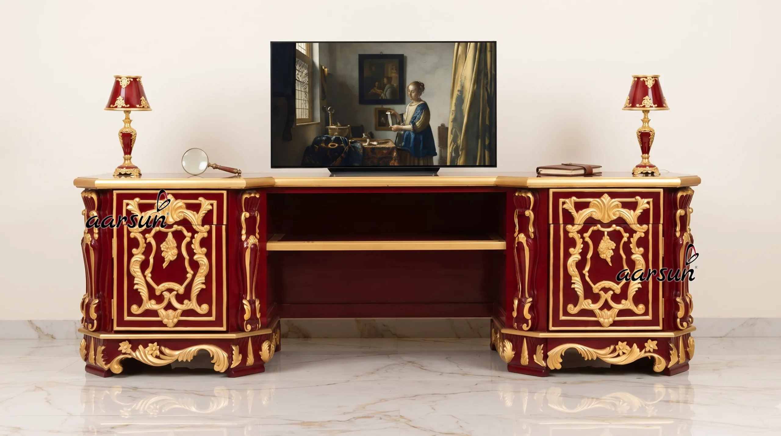 Latest Luxury TV Unit Designs for Stylish Living Rooms 3