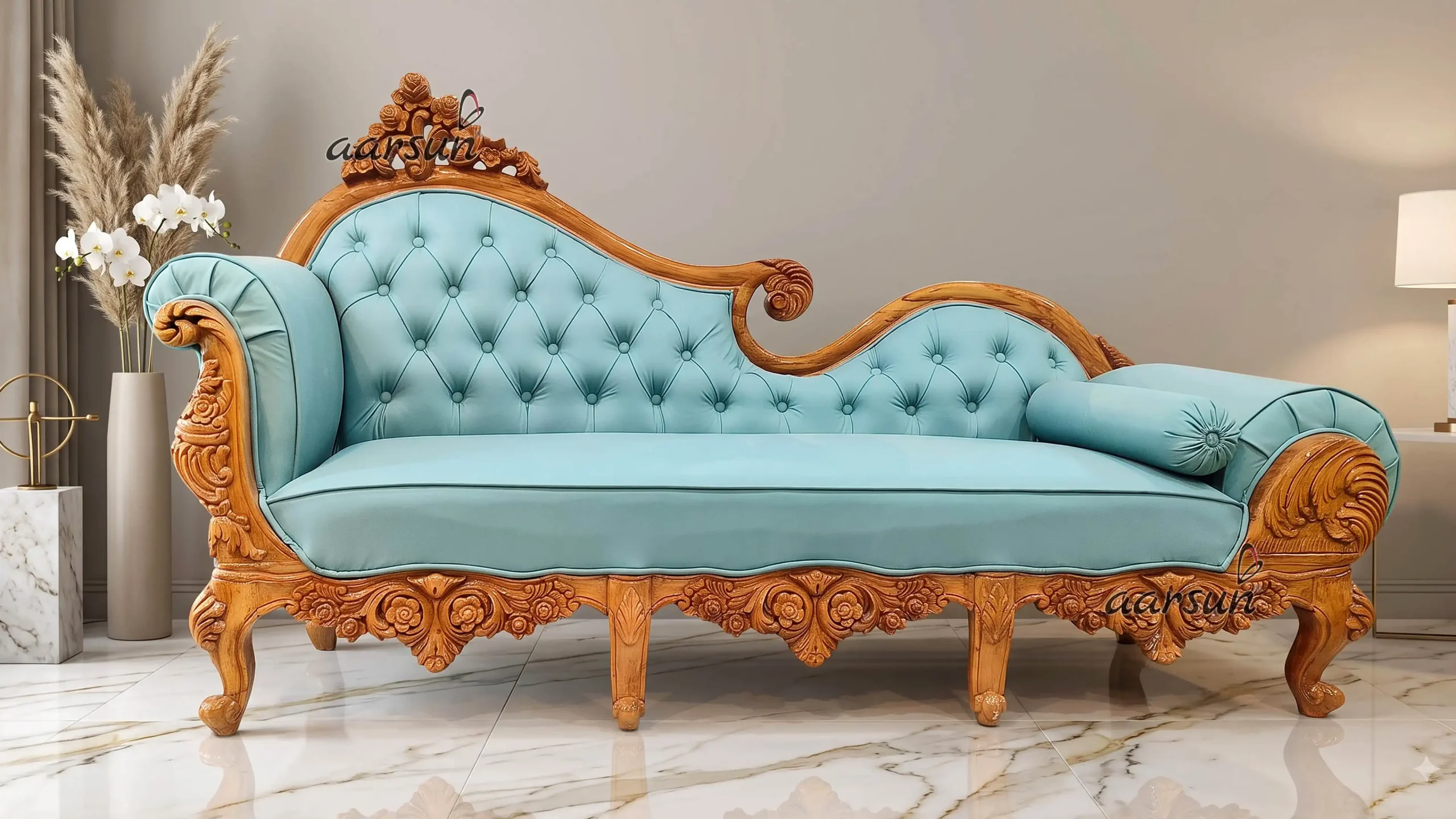 Luxury Handcrafted Diwan Couch