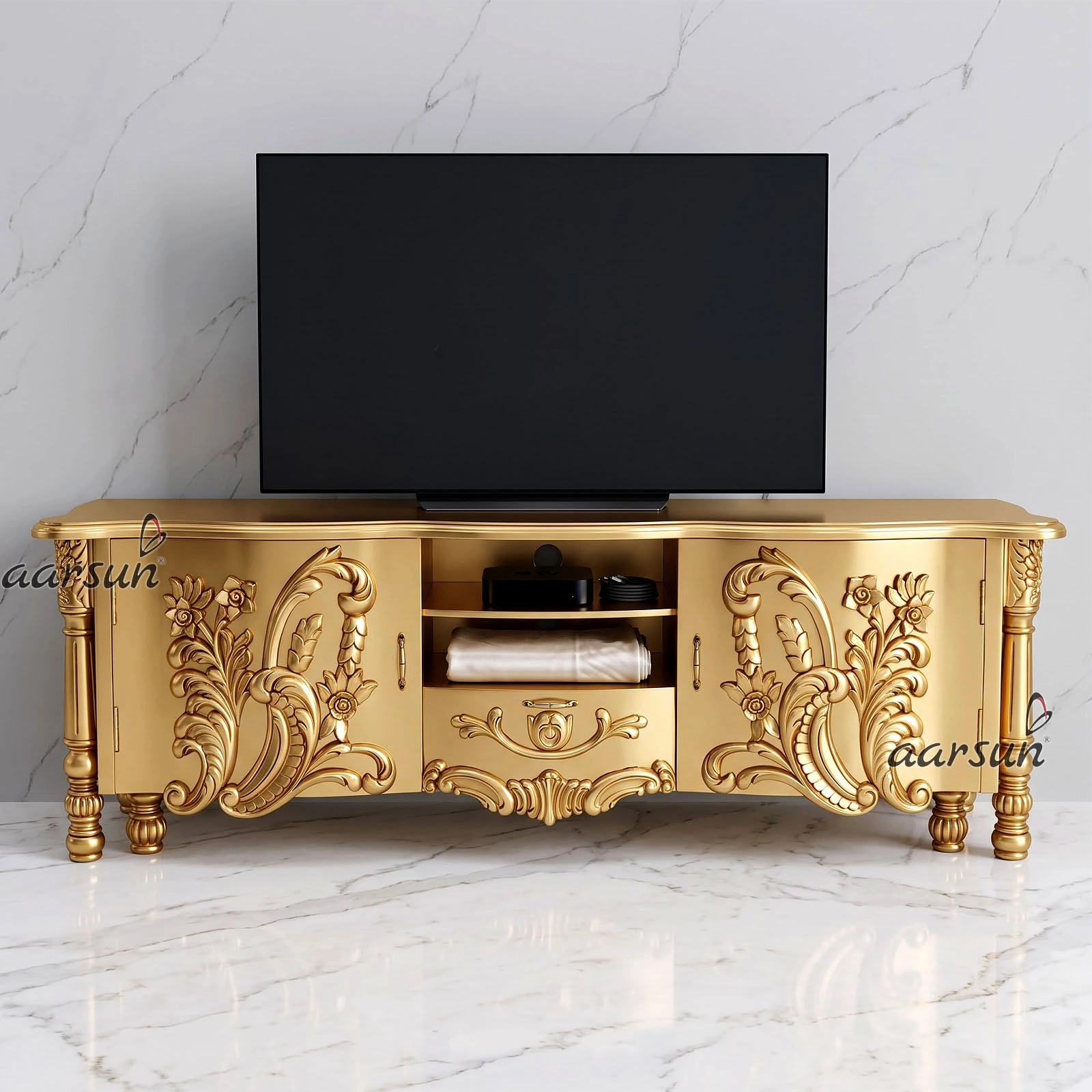 Premium Wood TV Entertainment Unit