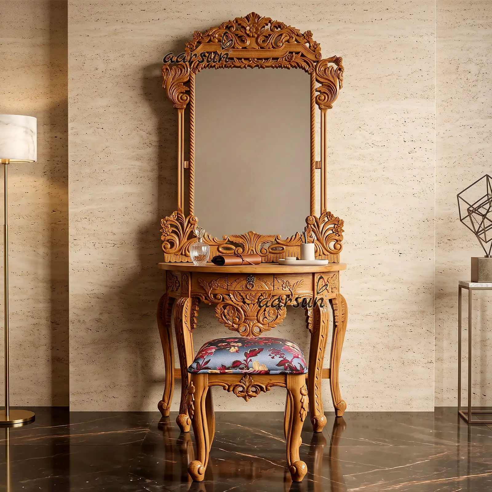 Royal Designer Dressing Table with Mirror
