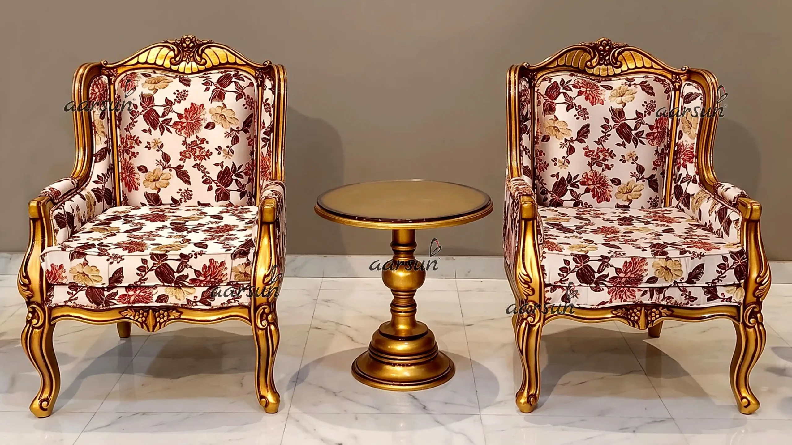 Royal Hand-Carved Meeting Chair