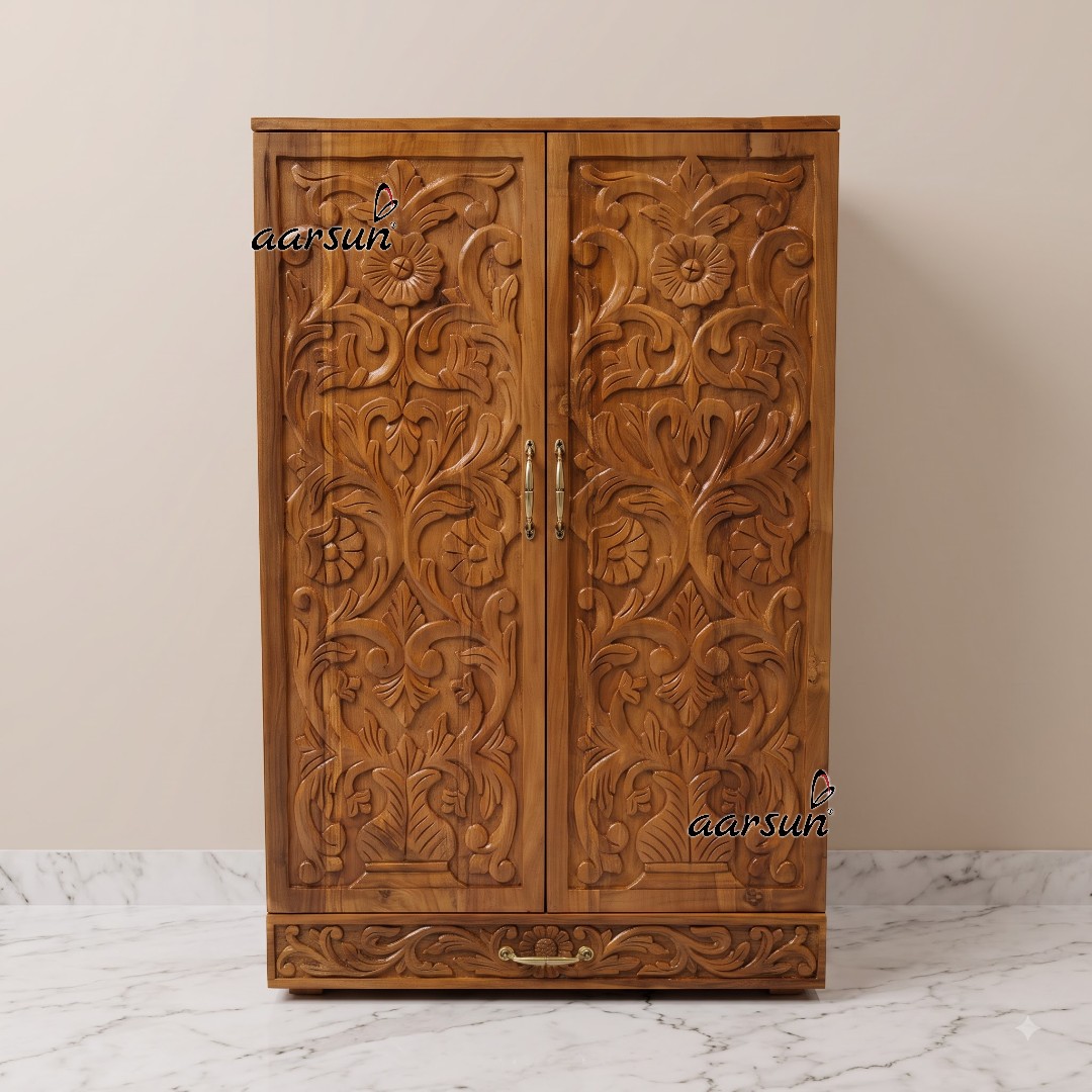 Small Cupboard – Almirah transformed into a temple design