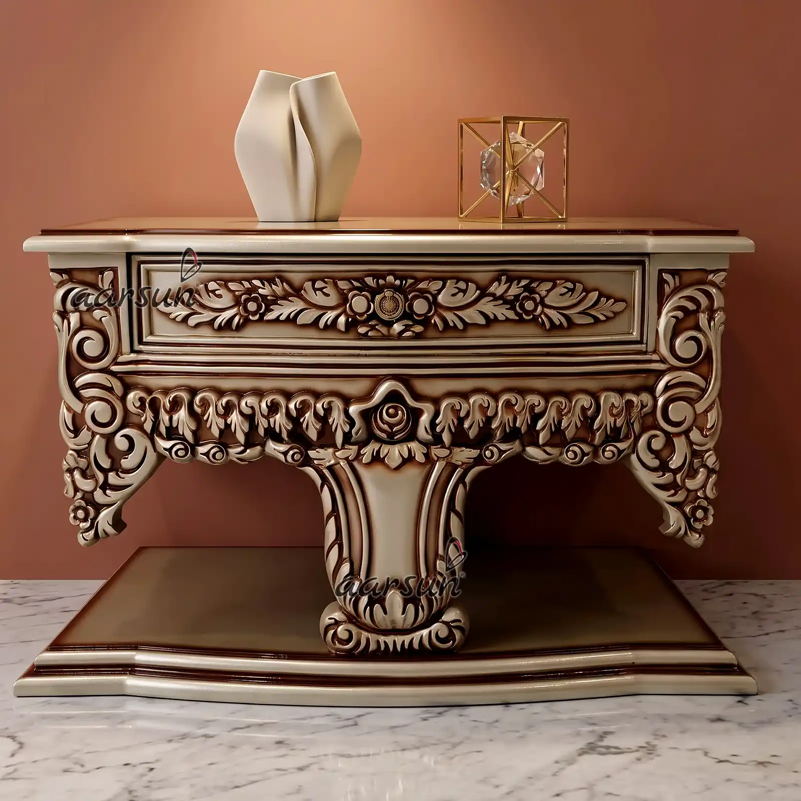 Luxurious Bedside Table Design for Stylish Bedroom