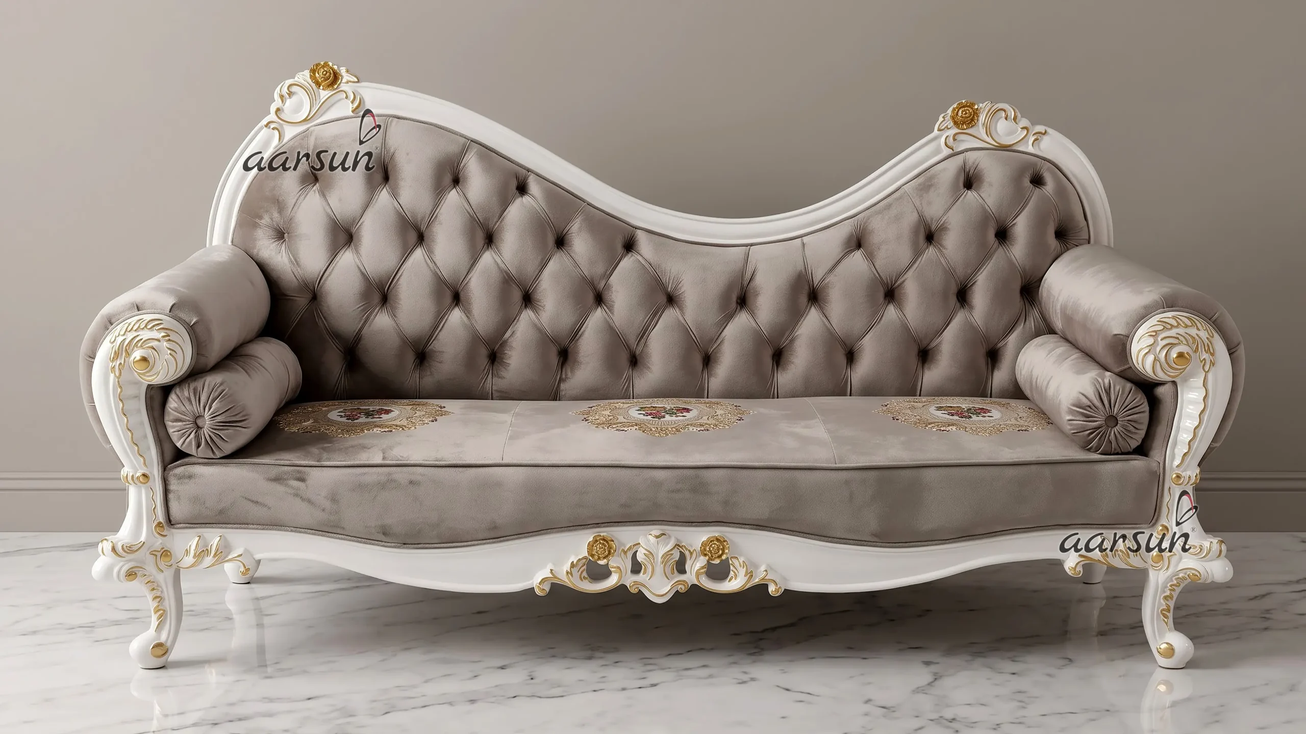 Luxury Carved Diwan Sofa