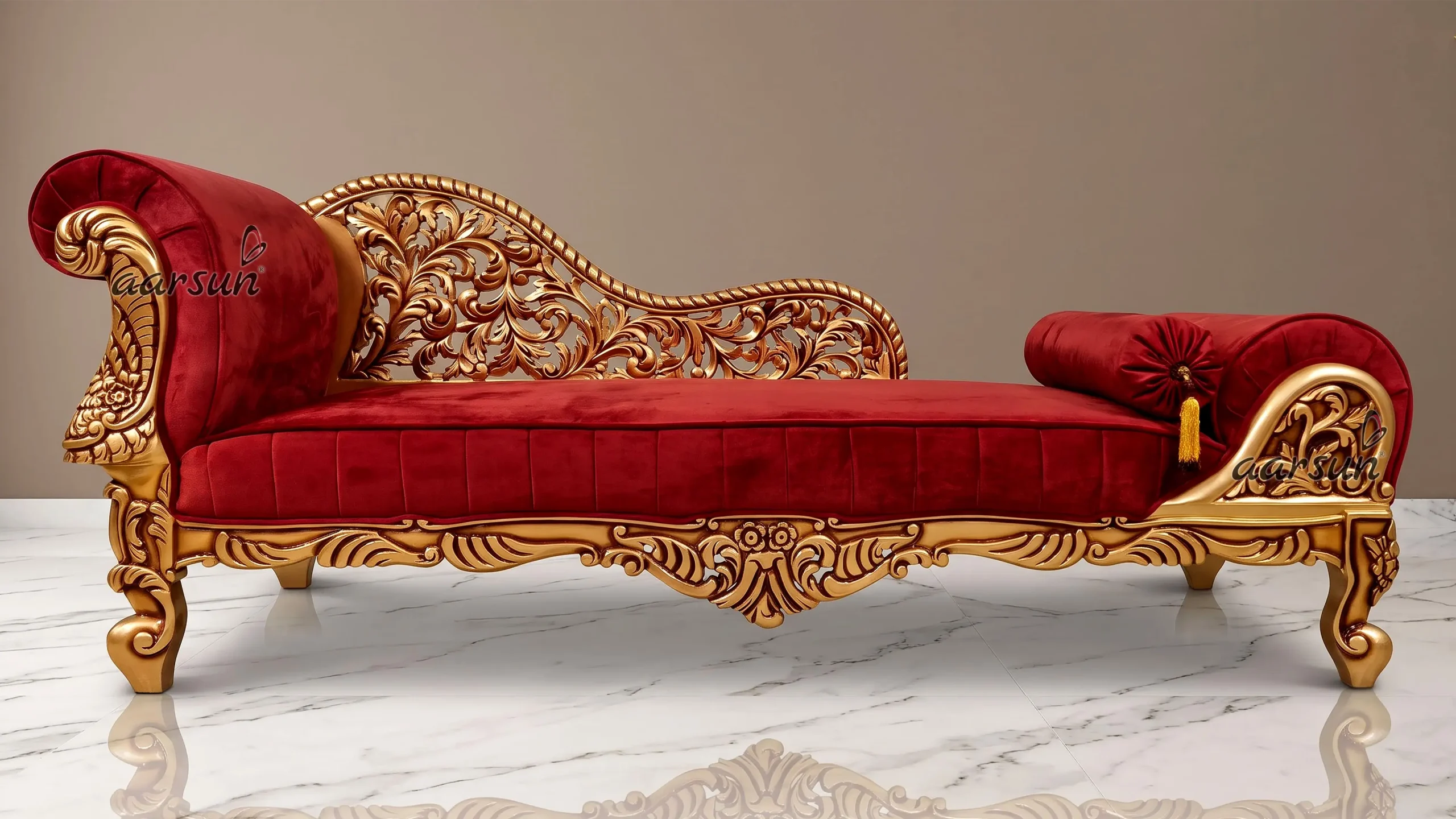 Luxury Handcrafted Diwan Couch