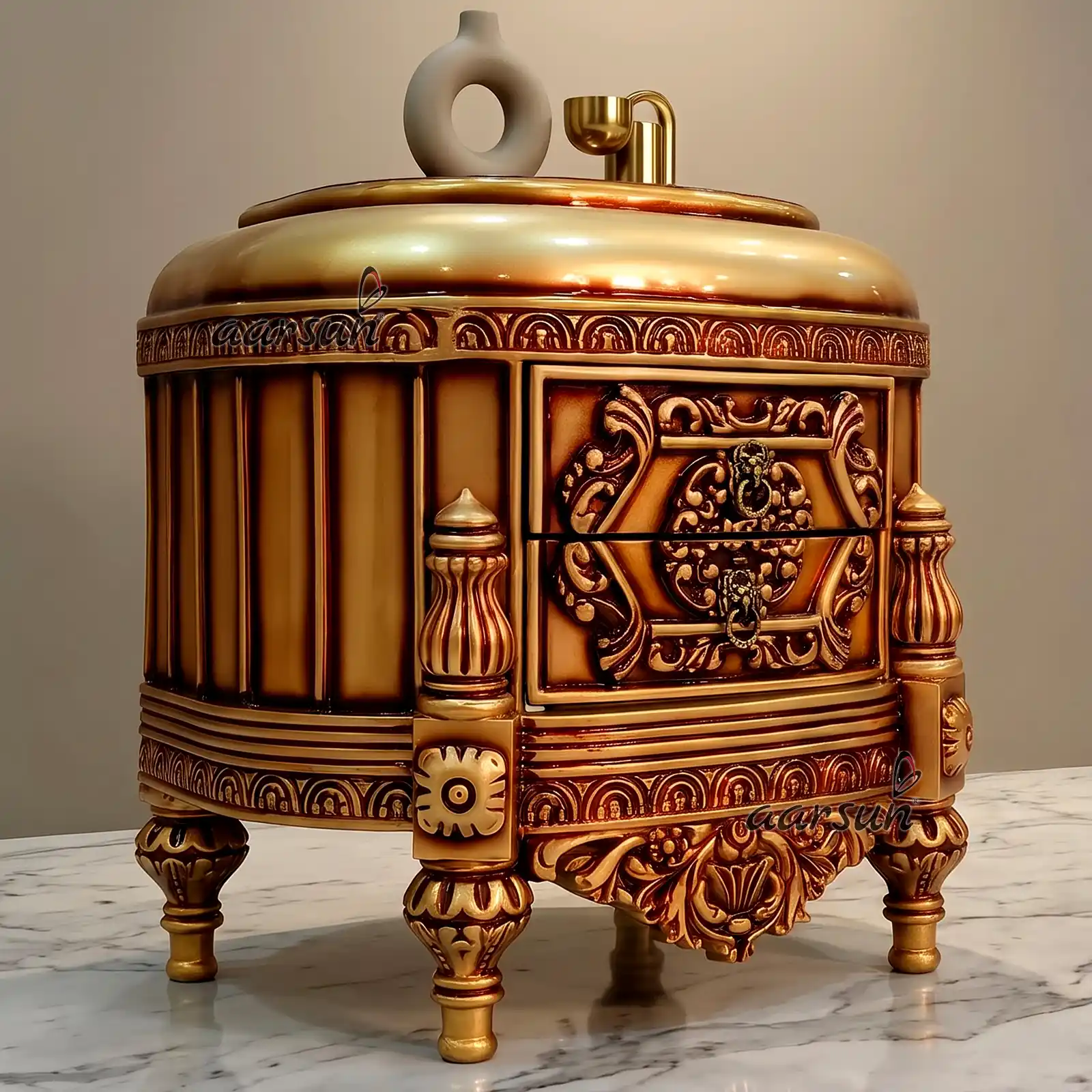 Luxury Nightstand Cabinet for Elegant Bedroom Styling