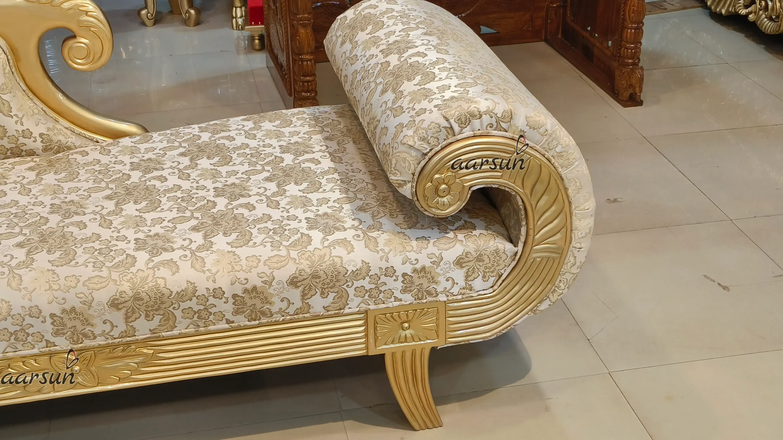 Premium Traditional Diwan Couch - Image 5
