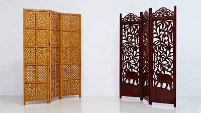Sheesham Wood Partition