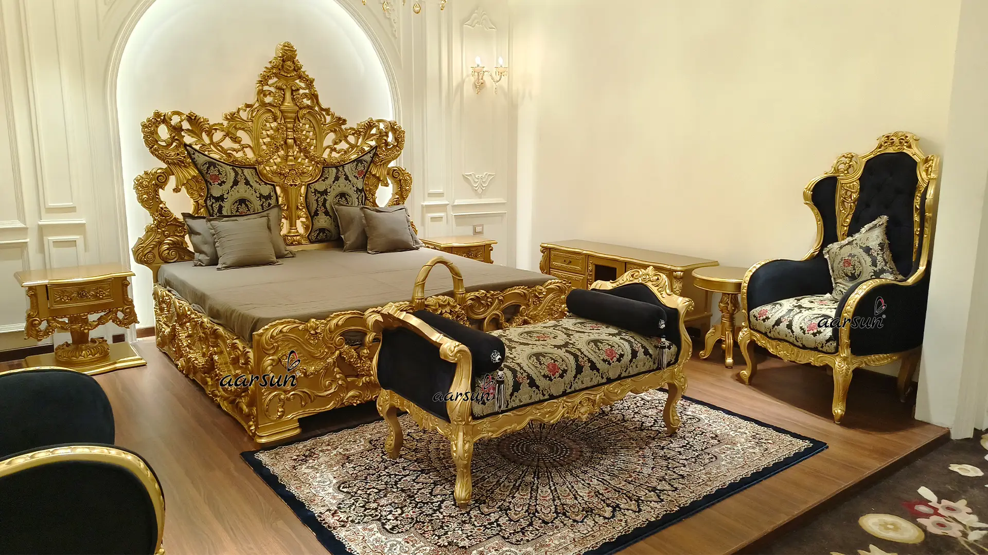 Exclusive Royal Bedroom Furniture – Premium International Designs