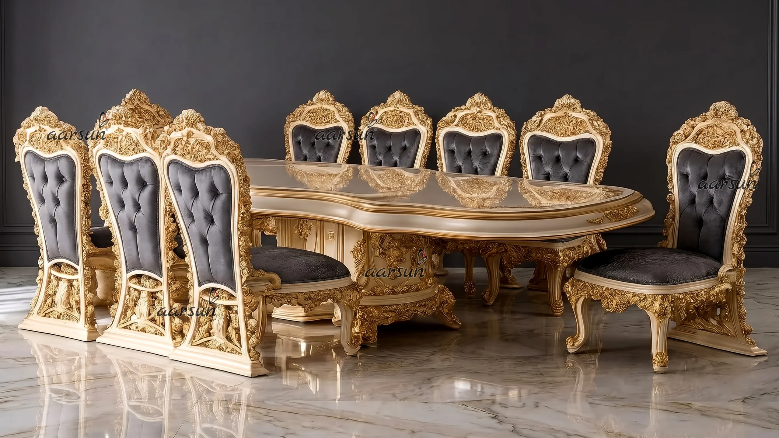Luxury Dining Set with Global Delivery for South Chennai Homes