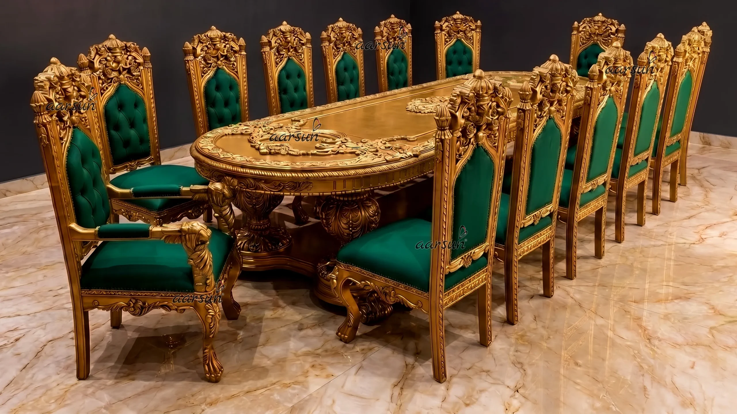Luxury Dining Table Set for Global Homes