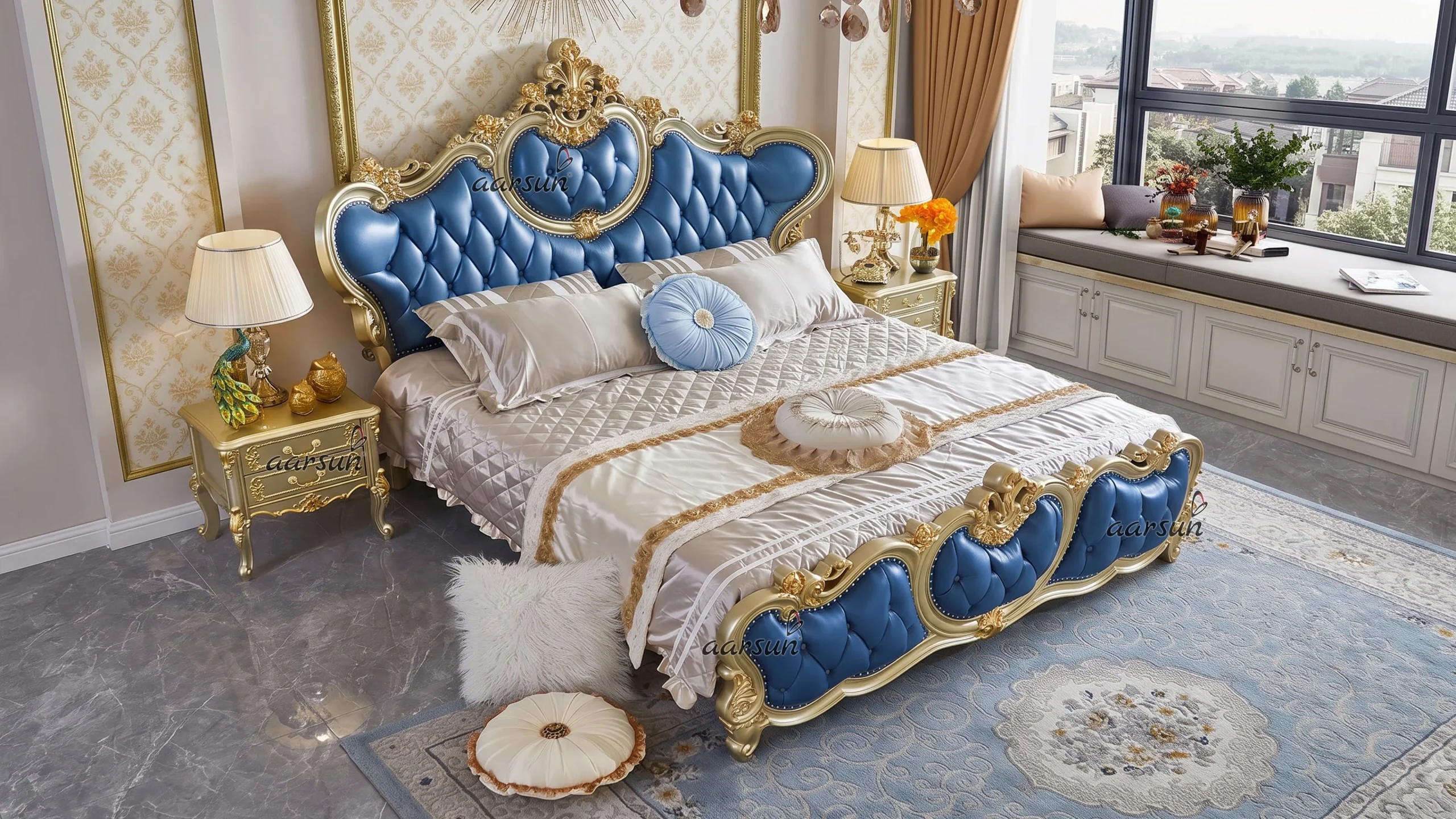 Royal Bed Designs for a Luxury Home - Image 3