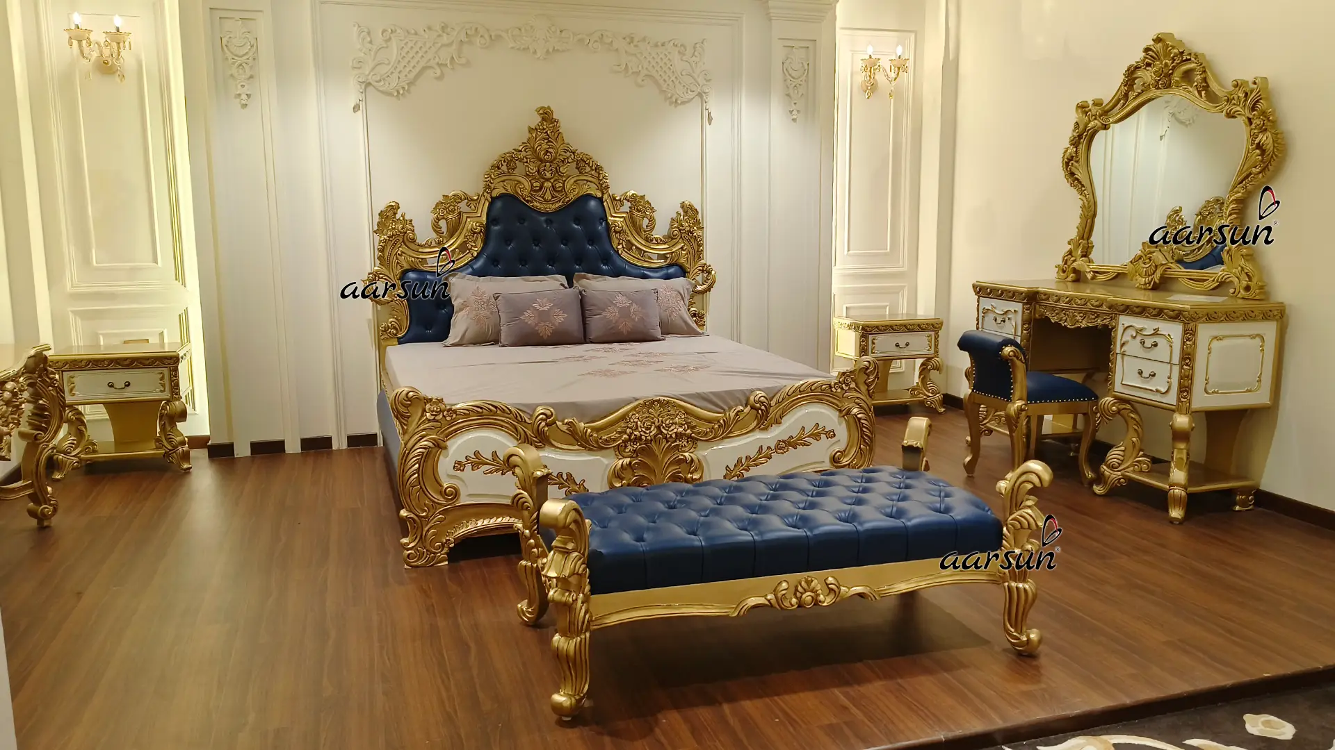 Royal Villa Bedroom Set – Premium Furniture for Refined Living